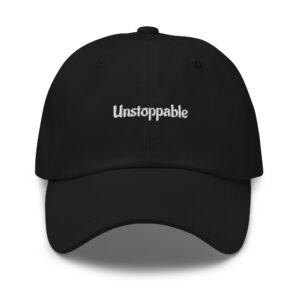 Gorra dad hat Unstoppable