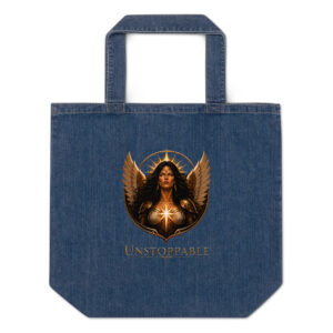Tote bag vaquera orgánica Unstoppable